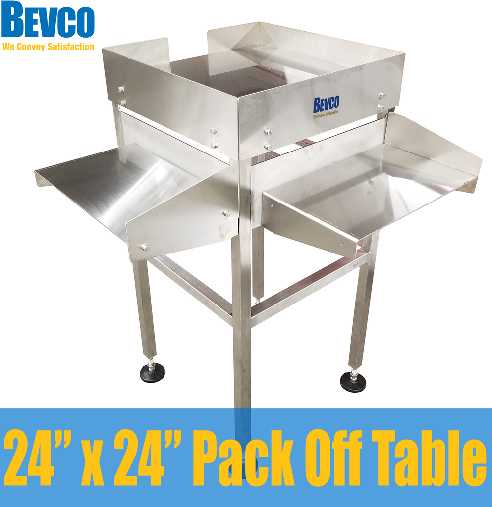 Hand Pack Off Table for Craft Brewery: Bevco’s Custom, Cost-Effective and Ergonomic Solution!