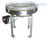 Rotary Accumulation Table - The end of the production line application