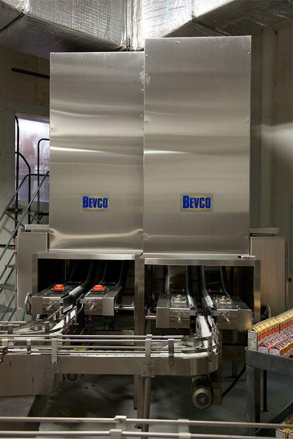 Lowerator Machine Elevator/Lowerator Systems for Container Handling | Bevco – Bevco Sales ...